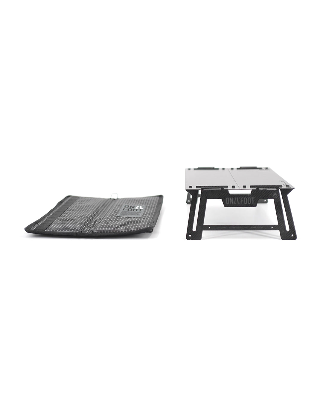 ultralight carbon fiber camping mountaineering table with good looking and creative design from chaos.park