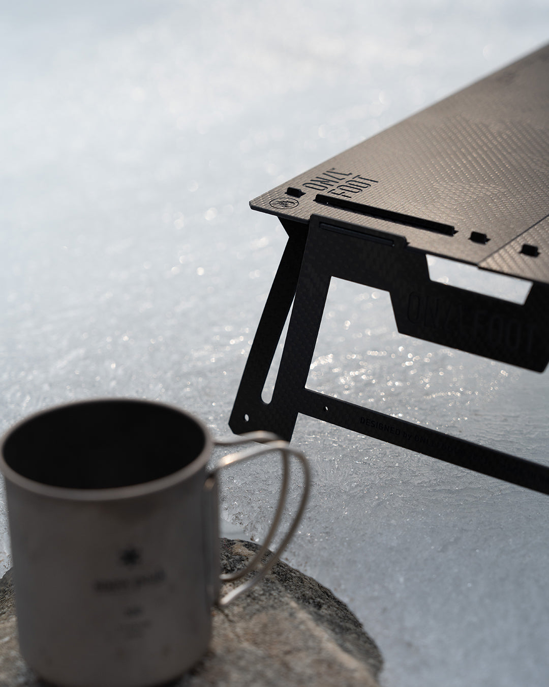 ONLLFOOT Ultralight Carbon Fiber Solo Table w/ Seat Mat