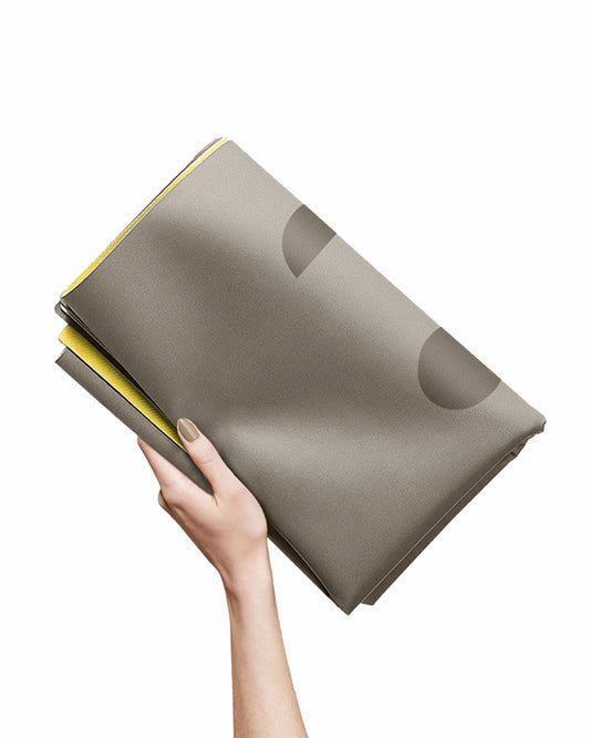 hiyoga Moon Foldable Yoga Mat - Earl Grey