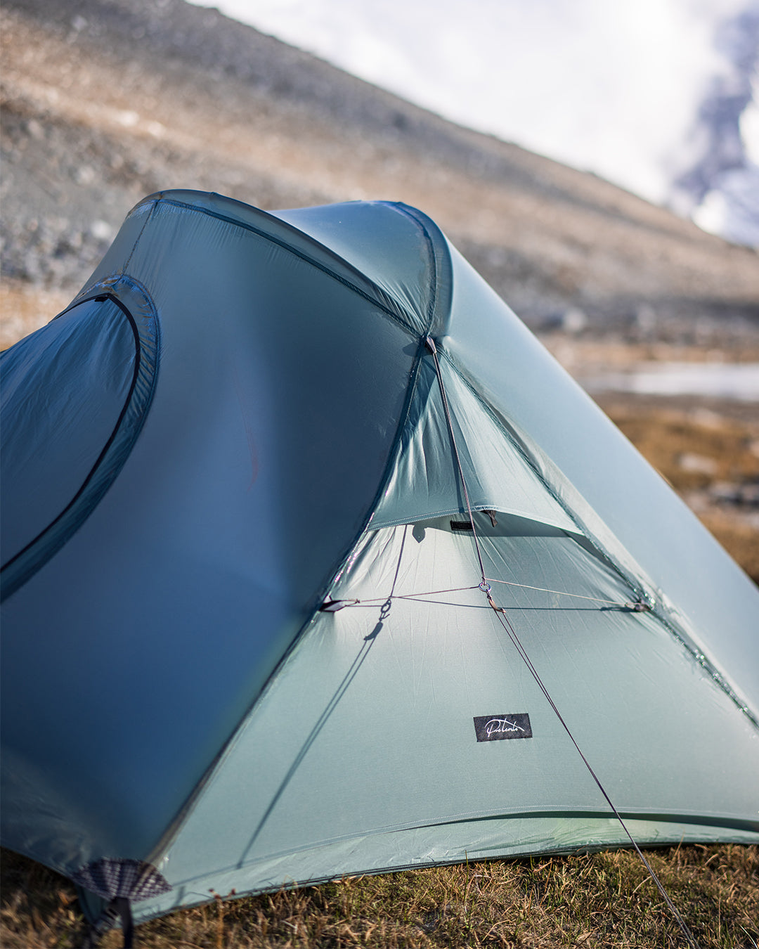 Ultra-light 2-person backpacking tent that combines functionality with aesthetics. designed to keep you safe on mountains yet weight only 1.6kg