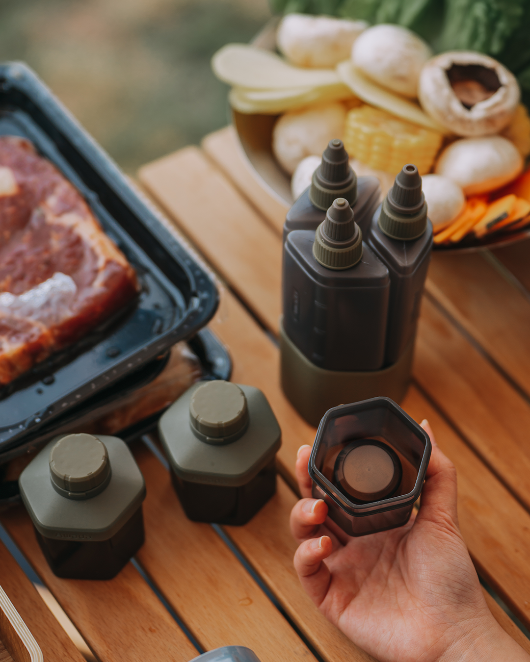 Tactical Camping Seasoning Bottle Sets