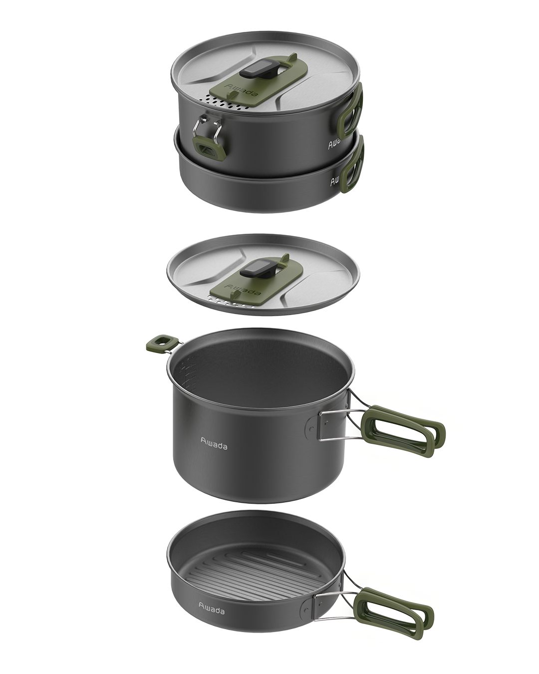 Camping Cookware Set PLUS