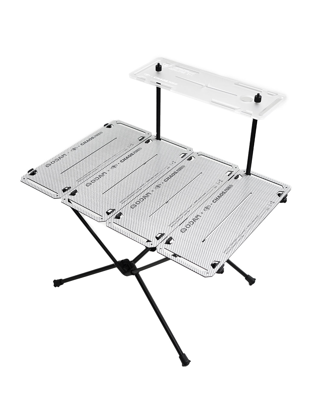 Chaos.Park Tactical Carbon Fiber Table Set Silver