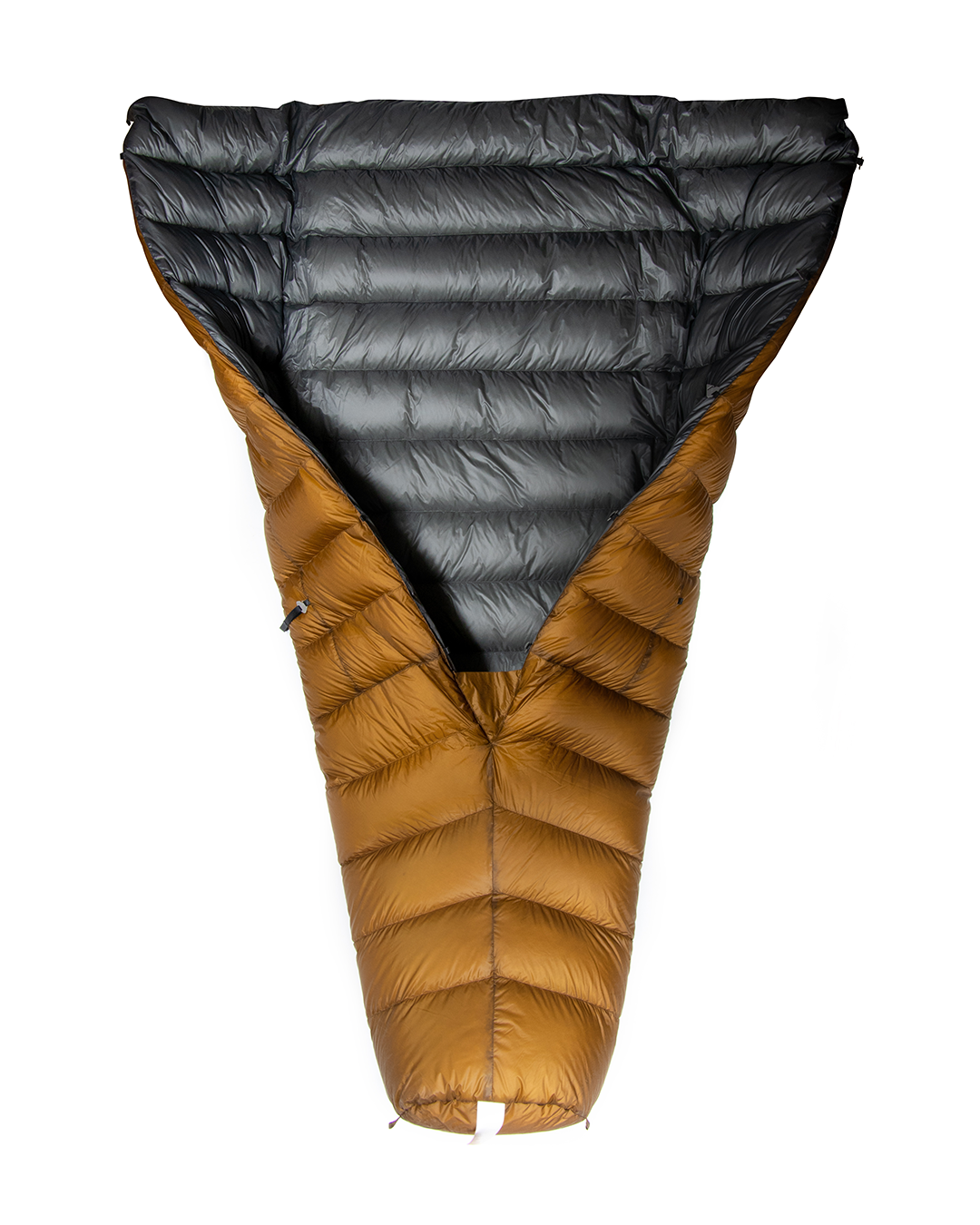 ultra-light ultra-small ice flame down quilt sleeping bag with good looking and creative design