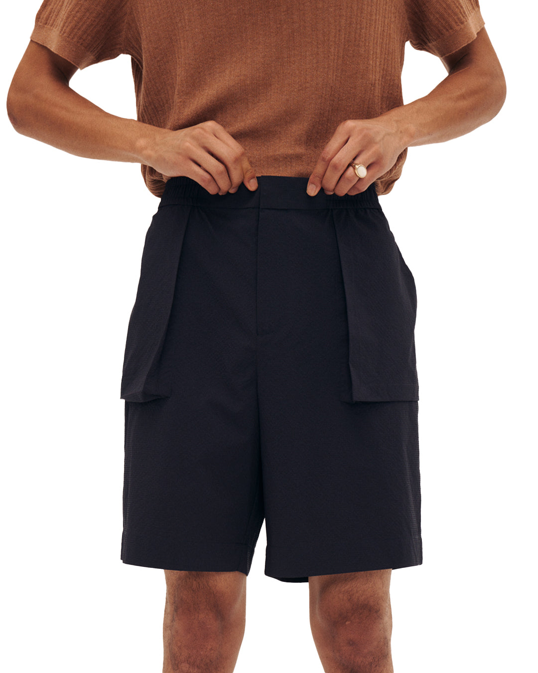 PAPERmens Sculpted Shape Double Pocket Shorts