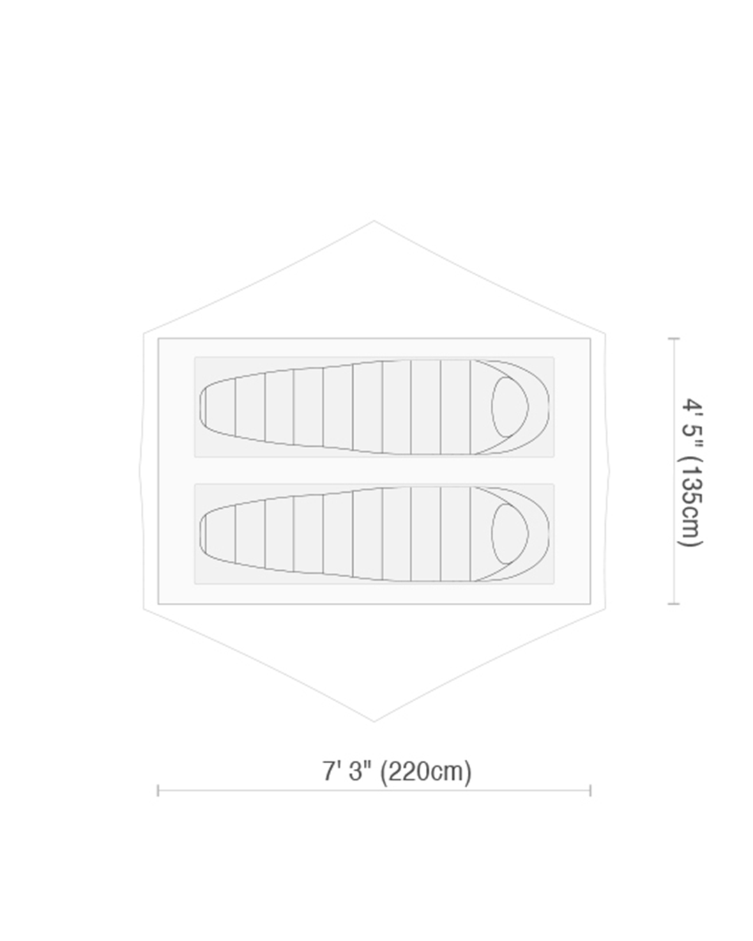 TFS Tents Stars 2 Tent Footprint