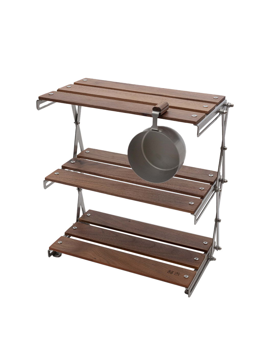 Very Made Outdoor 3-Tier Quick Folding Shelf